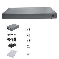 VeLLBox HDMI 4-port Extender by cat-5e/6 cable 50m Support Resolution up to 1080p, Universal Power Adapter, Grey N18
