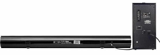 Nakamichi NK6 300-Watt Bluetooth Soundbar w/ Wired Subwoofer, Surround Sound, High Sound Quality, &amp; Remote Control... N3