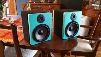 6.5 inch 4 Ohm Poly Cone Midbass Woofer, 60 Watts, 2 pack N3