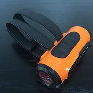 SNEED-Waterproof Bluetooth Speaker outdoor riding Flashlight subwoofer dustproof shockproof , orange
