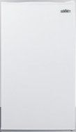 Summit CM406WBI 19&quot; Built-In Capable Undercounter Refrigerator-Freezer with 2.93 Cu. Ft. Capacity Adjustable Glass...