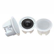 Pyle PDPC82 8 In-Ceiling Speaker System 2-Way W/White Flush Mount Enclosure Consumer Electronics