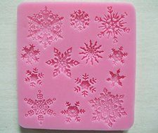 Anyana Snow Silicone Fondant Mold Cake Decorating Pastry Gum Pastry Tool Kitchen Tool Sugar Paste Baking Mould... N2