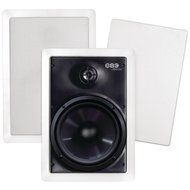 BIC America M-PRO6W Speaker 6.5?&euro; Weather-Resistant In-Wall Black W/White Grills Consumer Electronics