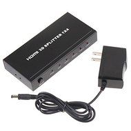 4 Port HDMI Audio Video Amplifier Splitter Multiplier Box N3