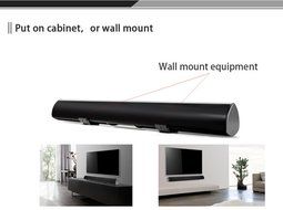 Upgraded Bluetooth 4.0 Soundbar,YCCTEAM 3D Surround System, 34-Inch 2.0 channel TV Sound Systems With Optical/... N7