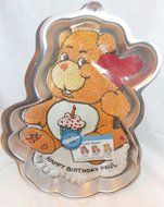 1987 Care Bears Cake Pan - Birthday Bear Cheer Bear Funshine Bear or Friend Bear N2