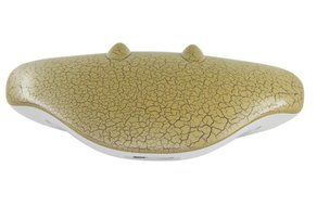 Blueone Outdoor Wireless Bluetooth Stingray Speaker With LED Lights Support TF Card for Cell Phones - Golden N4
