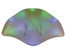 Blueone Outdoor Wireless Bluetooth Stingray Speaker With LED Lights Support TF Card for Cell Phones - Golden N5