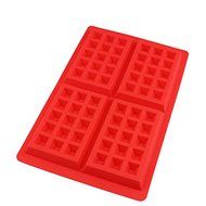 Skango(TM) 2pcs/lot Silicone Cake Mold 4-Cavity Waffles Cake Chocolate Pan with 12-Cavity Muffin Cake Biscuit... N6