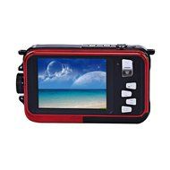 Hotkey Double Screen Waterproof Camera 24MP 16x Digital Zoom Dive Camera Perfect for Home or Outdoor Use N12