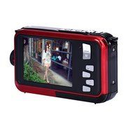 Hotkey Double Screen Waterproof Camera 24MP 16x Digital Zoom Dive Camera Perfect for Home or Outdoor Use N13