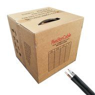 Five Star Cable ETL Litsted RG6/U Siamese 500 ft. Coaxial CCTV Cable - Combo RG6/U + 18AWG/2 Power N2