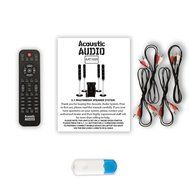Acoustic Audio AAT1000 Tower 5.1 Home Speaker System with Bluetooth 1000W 8" Powered Sub AAT1000U N2