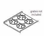 GE WB62X5461 Cooktop Main White