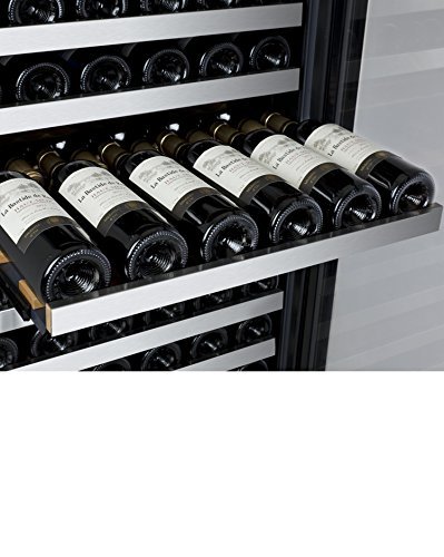 FlexCount Series 128 Bottle Single Zone Freestanding Wine Refrigerator N9
