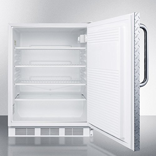 Summit AL750LDPL 24" 5.5 Cu. Ft. Capacity Freestanding All-Refrigerator with Lock Automatic Defrost Adjustable... N4