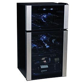Koolatron KWD28SN Dual Zone 28 Bottle Wine Cellar