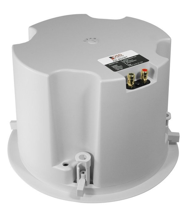 OSD Audio ICE800ST 8-inch 70-Volt 120-Watt Polypropylene In-Ceiling Speaker with Backcan N4