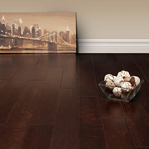 Click & Lock Handscraped Espresso Birch N5