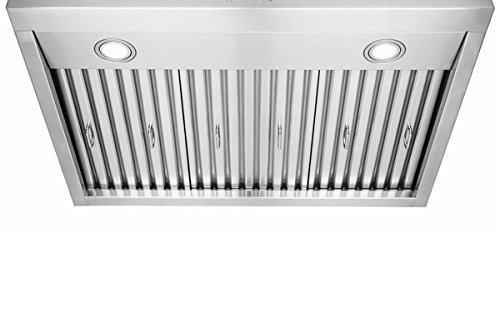 XtremeAir PX11-U36, 36", 900 CFM, LED Lights, Baffle Filter W/ Grease Drain Tunnel, 1.0mm Non-Magnetic Stainless... N2