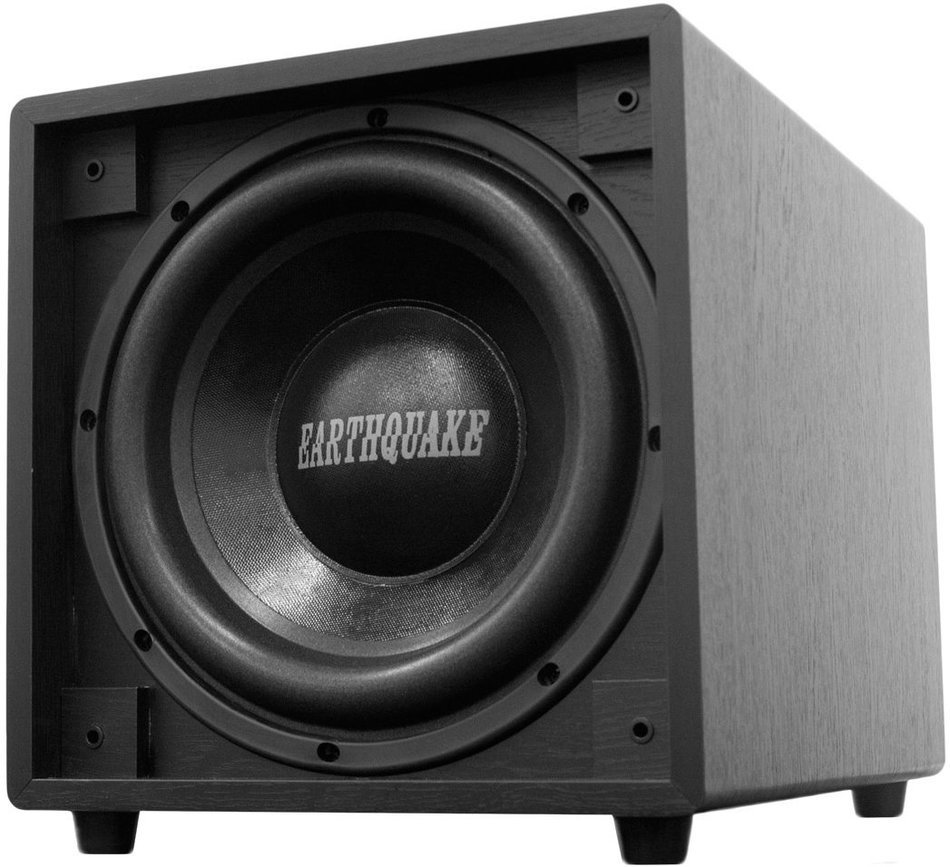 Earthquake Sound Supernova MKIV-12 Powered Subwoofer with SLAPS Technology, Black Ash N4