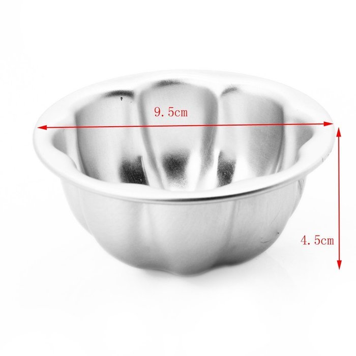 DUFUSTORE 1pcs Aluminum Flower Cake Muffin Chocolate Cupcake Bakeware Pan Mold Tool N3