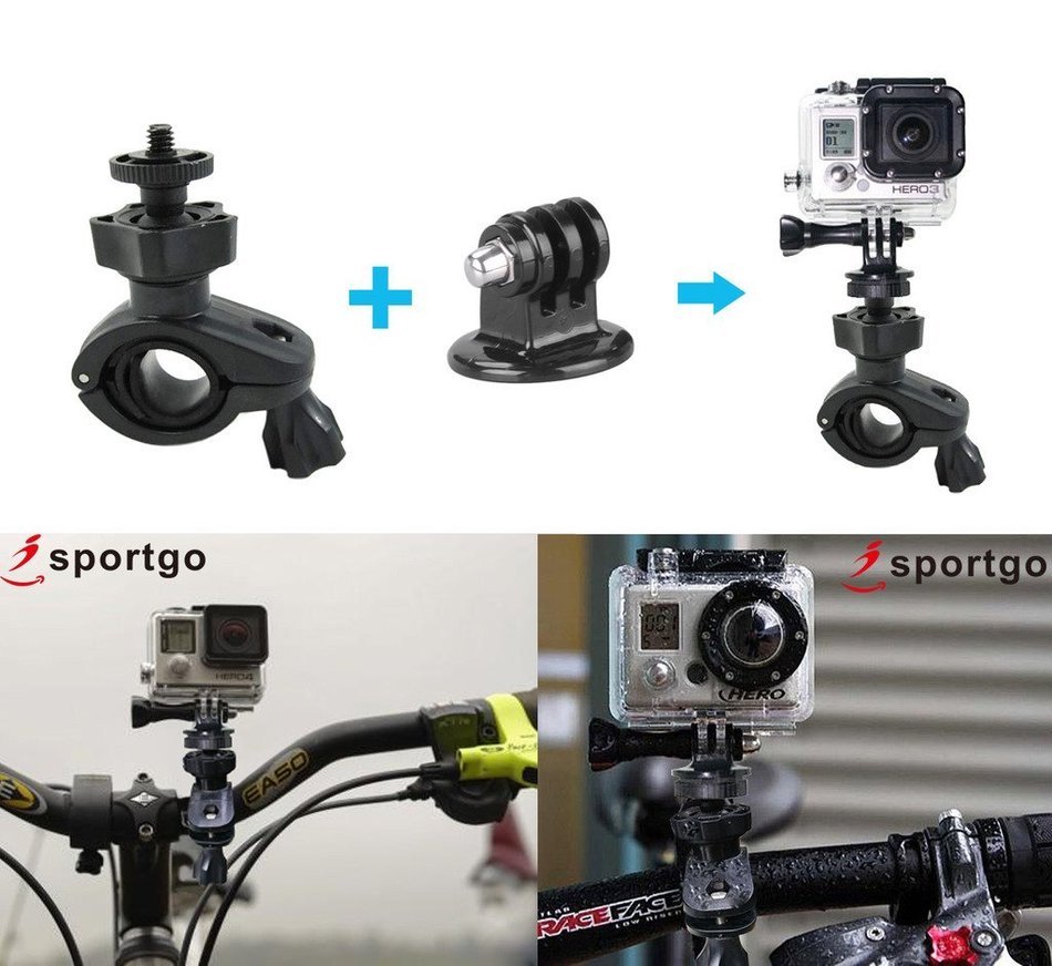 iSportgo Bike Bracket,Bicycle Mount Holder for Taotronics AYL SoundPeats iClever iHome SVINZ Outdoor Portable...