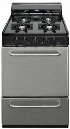 24 in. 2.97 cu. ft. Gas Range in Stainless Steel