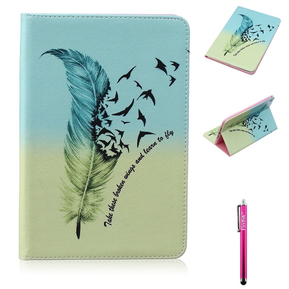iPad Pro Case, Firefish Kickstand Feature Case Premium PU Leather Wallet [Card Slots] Scratch-Resistance Specially... N214