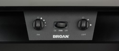 Broan AP136SS Variable Speed Range Hood, 9-Inch 440 CFM, Stainless Steel N4