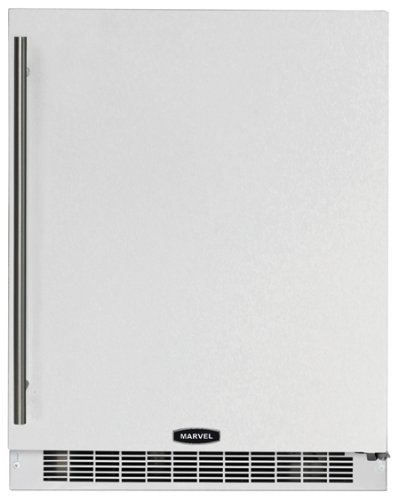 Marvel 6ADAM-WW-F-R 24-Inch ADA Compliant Height Undercounter Refrigerator Right Hinge Door, White