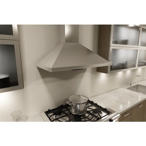 Miseno MH00130CS 750 CFM 30 Inch Stainless Steel Wall Mounted Range Hood with Du, Stainless Steel N2