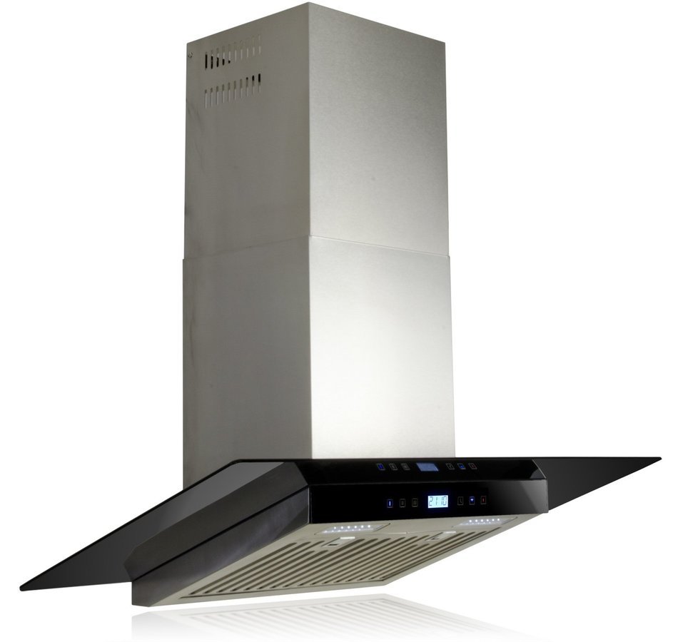 AKDY New 36" European Style Wall Mount Stainless Steel Range Hood Vent Touch Sensor Control AZ-H837C-90 N7