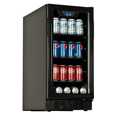 Koldfront 80 Can Built-In Beverage Cooler - Black N6