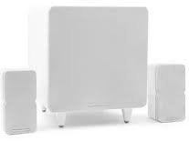 Cambridge Audio - Minx S322v2 - Stereo Mini Speaker System Package - High Gloss White