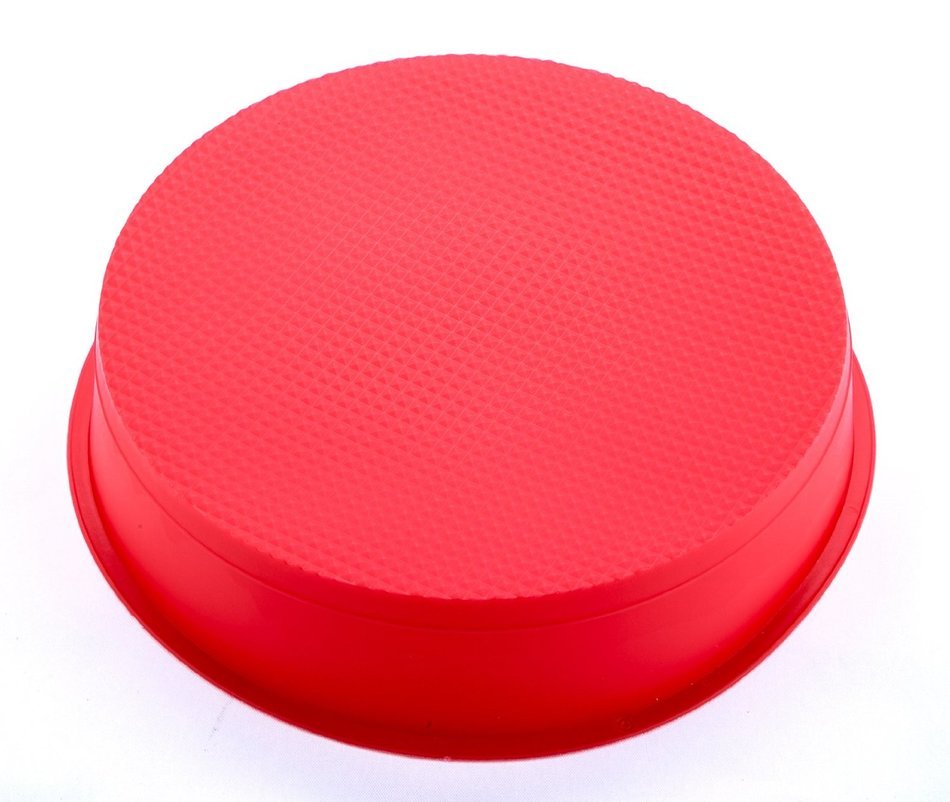 Bekith 9" Round Silicone Cake Mold Pan (9" round x 2 1/4" deep), Set of 2 N2