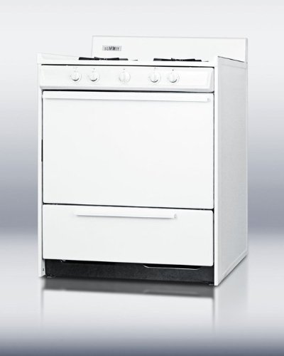 30" Gas Range with Cordless Ignition in White