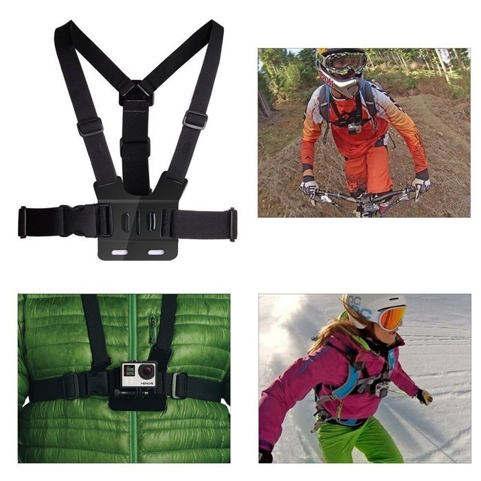 YFY 11-In-1 Basic Outdoor Sports Accessories Kit for GoPro Hero Cameras N9