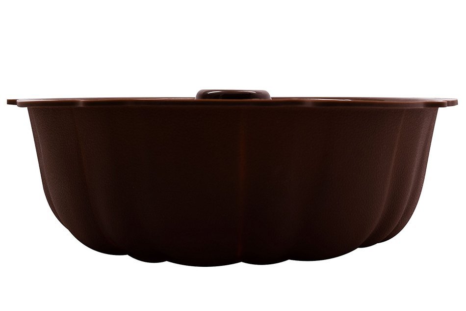 Marathon Housewares KW200012OR Premium Silicone Bundt Pans, Orange N3