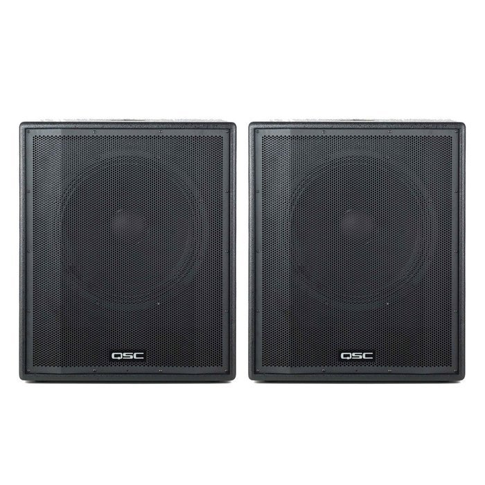 QSC KW181 Active Subwoofer Pair