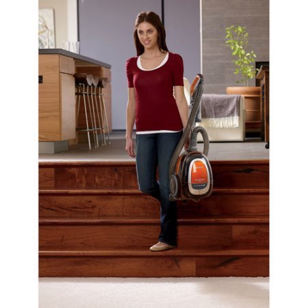 Deluxe Bagless Floor Expert Home Kitchen Vacuum Cleaner Air Driven Hard Floor Dusting Tool Bottom Empty Tank for... N6