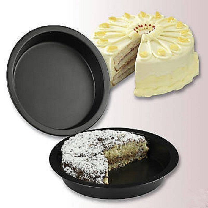 Round Cake Pan Bakeware Cake Tin 9 Inches Springform Cake Mold 2 Pieces Set