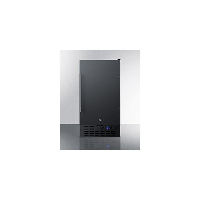 Summit SCFF1842 18" Commercially Approved Upright Freezer with 2.7 cu. ft. Capacity Digital Thermostat Frost-Free...