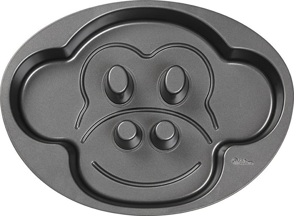 Wilton 2105-0053 Monkey-Shaped Cake Pan N7
