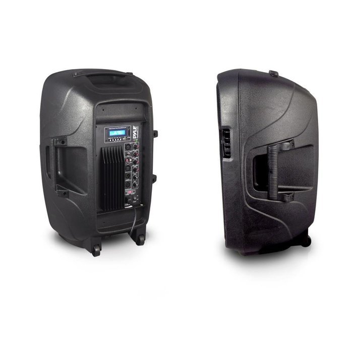 Pyle Active Pa 2-Channel Surround Sound Speaker System, Black (PPHP1249KT) N12
