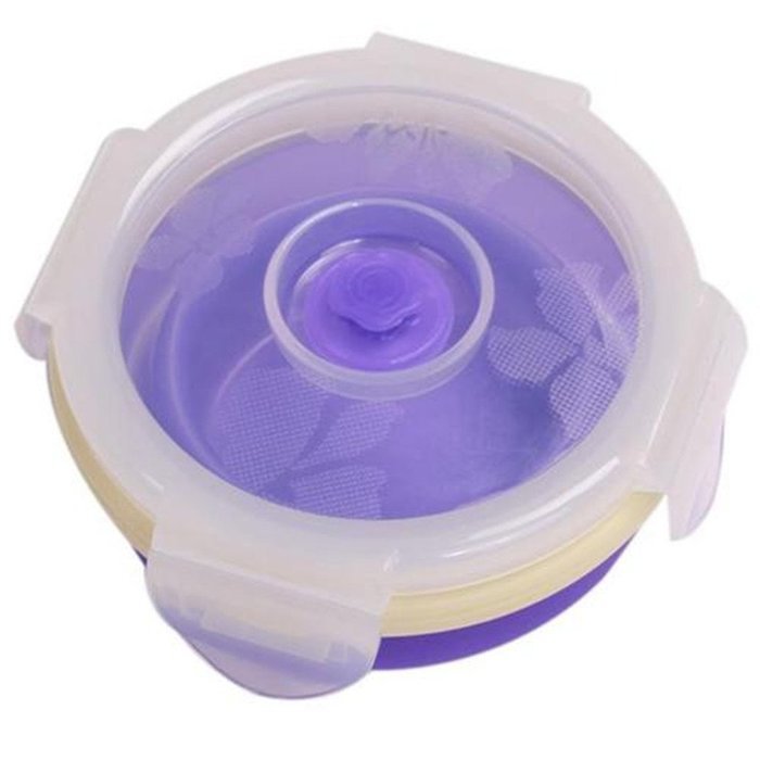GU Angqi Lunch Box Food Storage Folding Containers Microwave Oven Box N9
