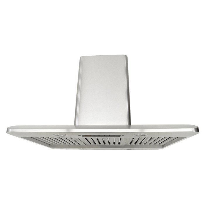 KOBE Range Hoods IS2236SQB-DC16-1 6-Speed 750 CFM Premium Island Range Hood Fits Ceiling Height Of 7-1/2', 36" N3