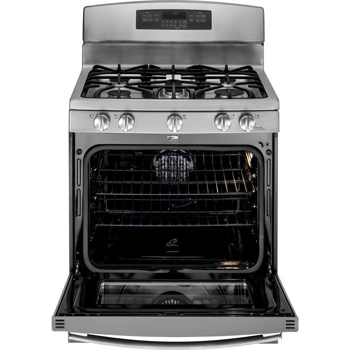 GE JGB770SEFSS 30" Stainless Steel Gas Sealed Burner Range - Convection