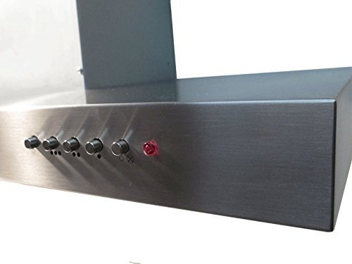 Range Hood Wall Mounted Stainless Steel 30" KA-101-CS NT AIR. Made in Italy. N3